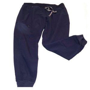 Navy blue Figs Joggers scrub pants